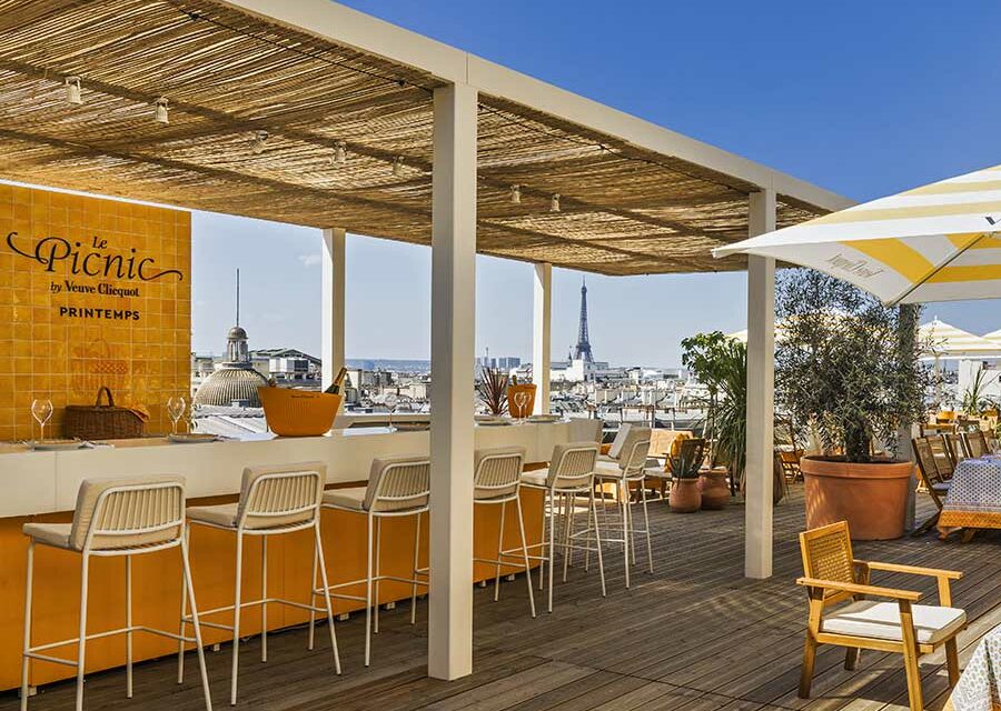 Le Picnic by Veuve Clicquot s’installe au Printemps Haussmann